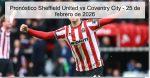 Pronóstico Sheffield United vs Coventry 