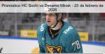 Pronóstico HC Sochi vs Dynamo Minsk R