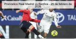 Pronóstico Real Madrid vs Benfica –