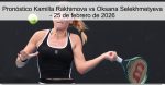 Pronóstico Kamilla Rakhimova vs Oksana S