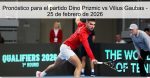 Pronóstico para el partido Dino Prizmic 