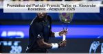 Pronóstico del Partido: Francis Tiafoe v
