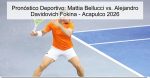 Pronóstico Deportivo: Mattia Bellucci vs