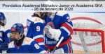 Pronóstico Academia Mikhailov-Junior vs 