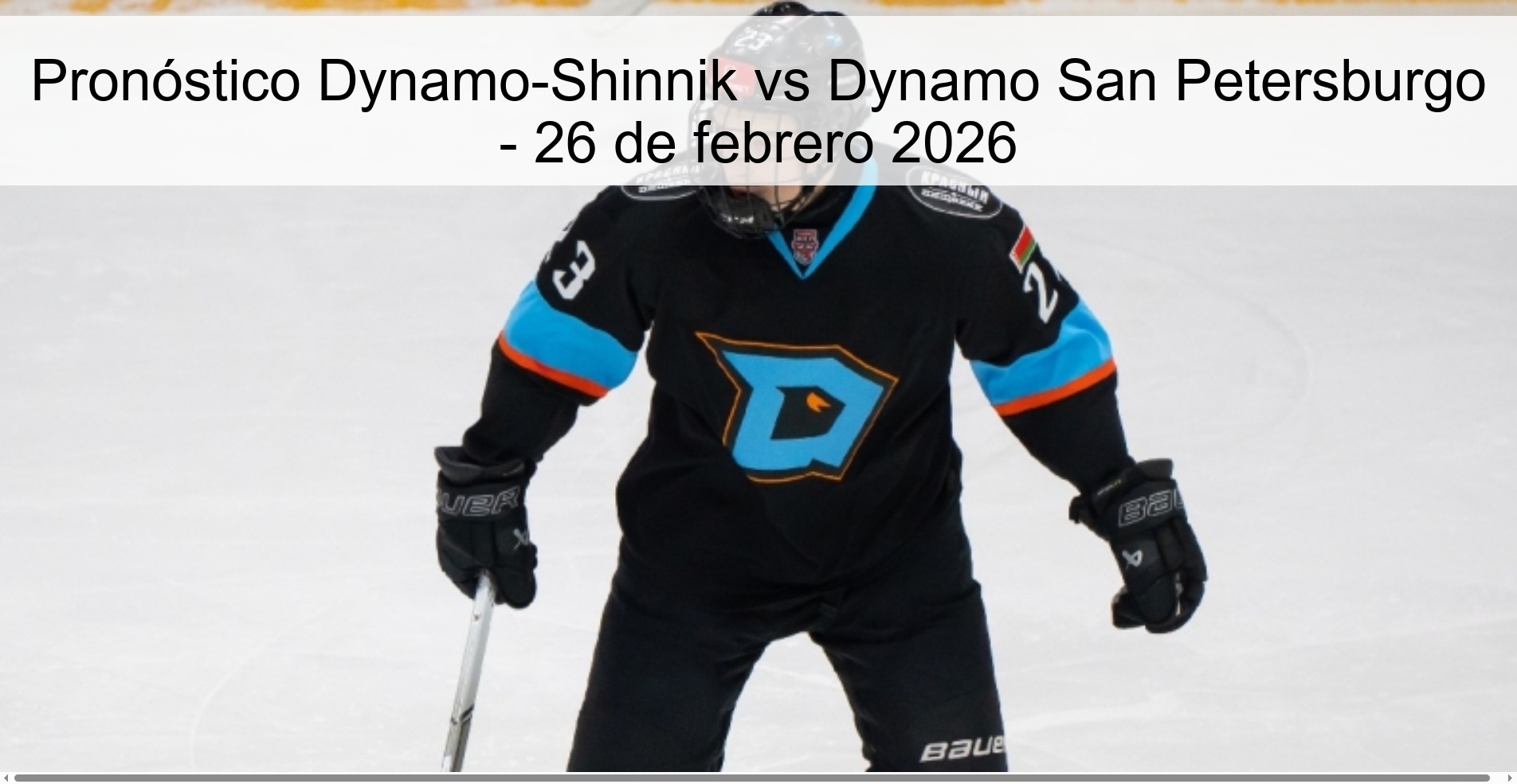 Pronóstico Dynamo-Shinnik vs Dynamo San Petersburgo – 26 de febrero 2026