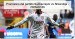 Pronóstico del partido Samsunspor vs Shk