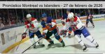 Pronóstico Montreal vs Islanders –