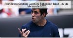 Pronóstico Cristian Garín vs Sebastián B