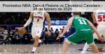 Pronóstico NBA: Detroit Pistons vs Cleve