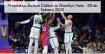 Pronóstico Boston Celtics vs Brooklyn Ne