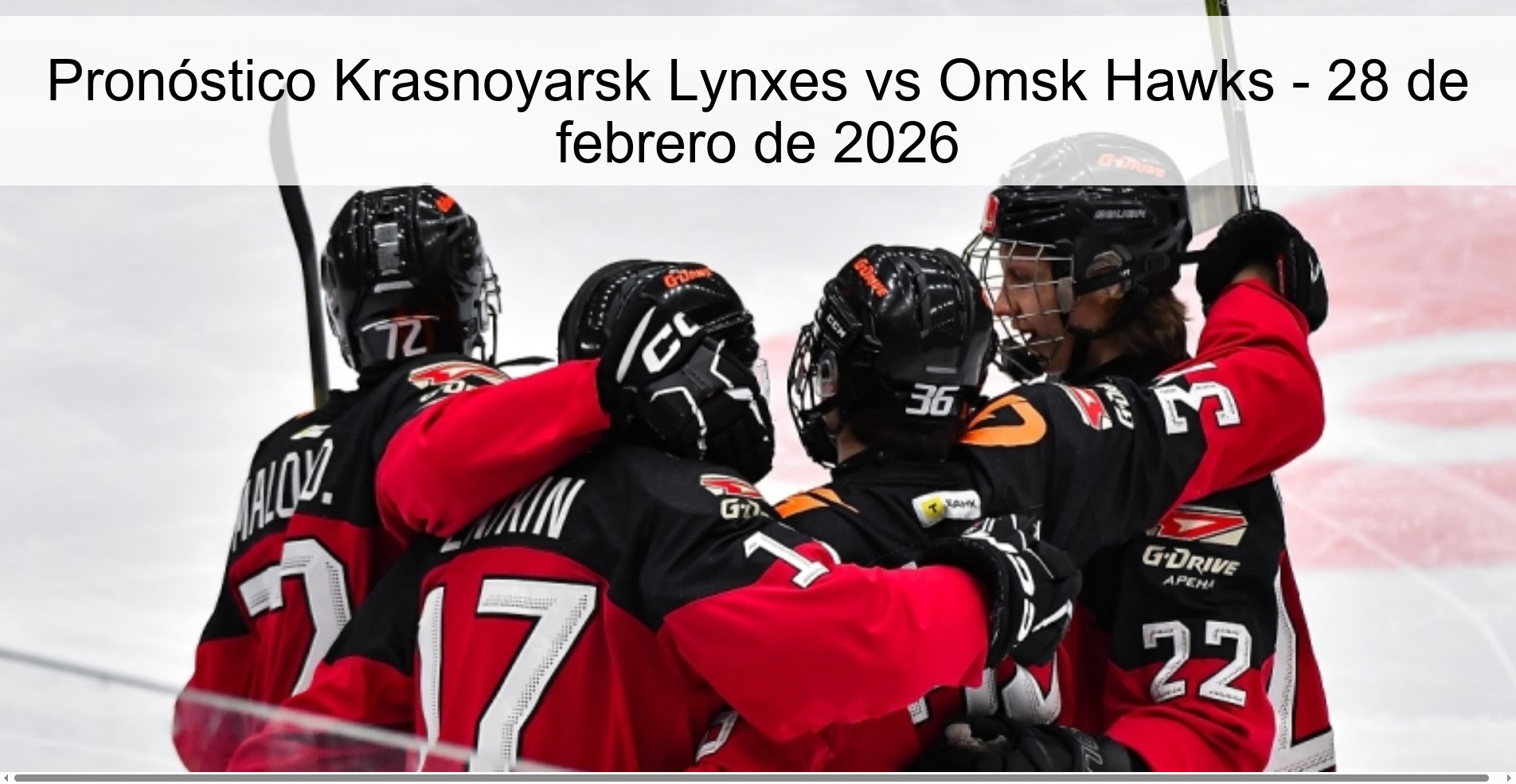 Pronóstico Krasnoyarsk Lynxes vs Omsk Hawks – 28 de febrero de 2026