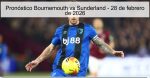 Pronóstico Bournemouth vs Sunderland 