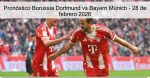 Pronóstico Borussia Dortmund vs Bayern M
