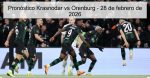 Pronóstico Krasnodar vs Orenburg –