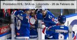 Pronóstico KHL: SKA vs. Lokomotiv –