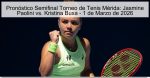 Pronóstico Semifinal Torneo de Tenis Mér