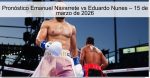 Pronóstico Emanuel Navarrete vs Eduardo 