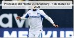 Pronóstico del Hertha vs Nuremberg ̵