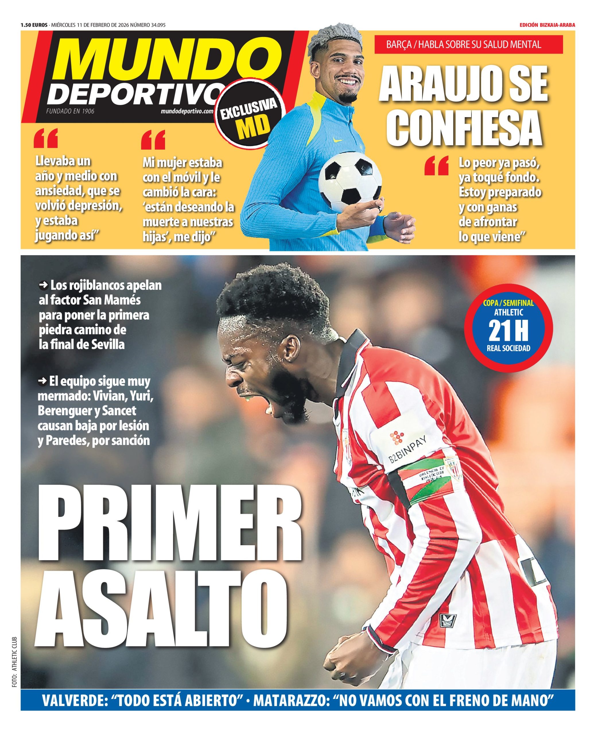 Gran Expectación por la Semifinal de Copa: Athletic vs. Real Sociedad