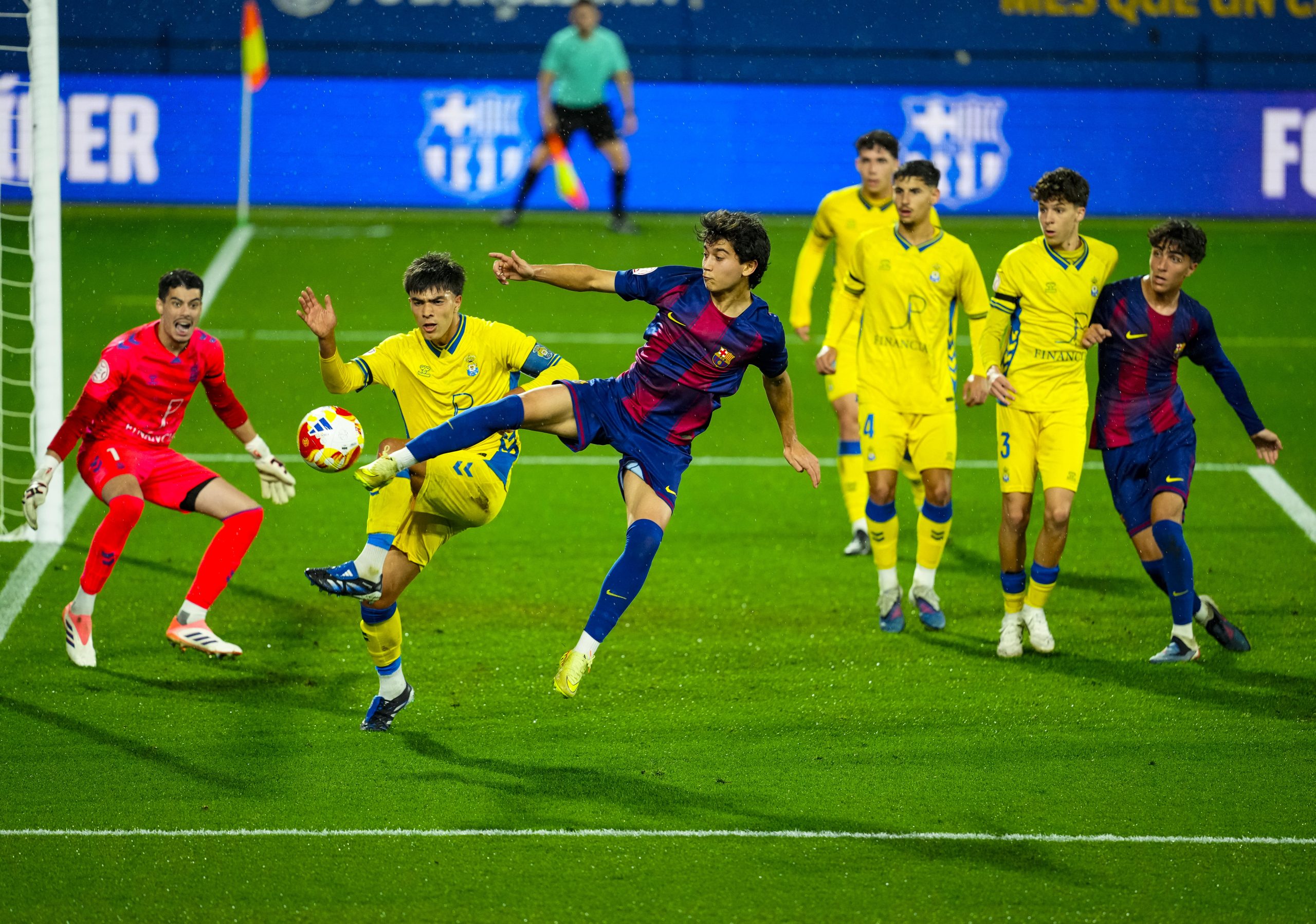 El Juvenil A, a dos pasos del título copero tras superar a Las Palmas