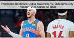 Pronóstico Deportivo: Dallas Mavericks v
