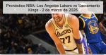 Pronóstico NBA: Los Angeles Lakers vs Sa