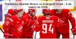 Pronóstico Spartak Moscú vs Avangard Oms