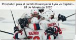 Pronóstico para el partido Krasnoyarsk L