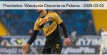 Pronóstico: Wieczysta Cracovia vs Poloni