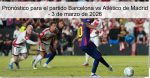 Pronóstico para el partido Barcelona vs 
