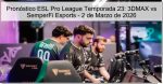 Pronóstico ESL Pro League Temporada 23: 