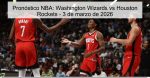 Pronóstico NBA: Washington Wizards vs Ho