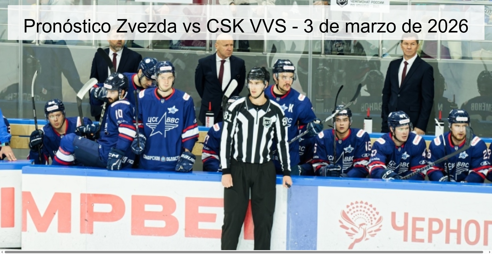 Pronóstico Zvezda vs CSK VVS – 3 de marzo de 2026