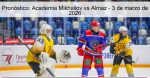 Pronóstico: Academia Mikhailov vs Almaz 