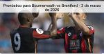 Pronóstico para Bournemouth vs Brentford