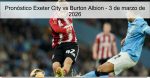 Pronóstico Exeter City vs Burton Albion 