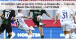 Pronóstico para el partido CSKA vs Krasn