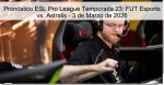 Pronóstico ESL Pro League Temporada 23: 