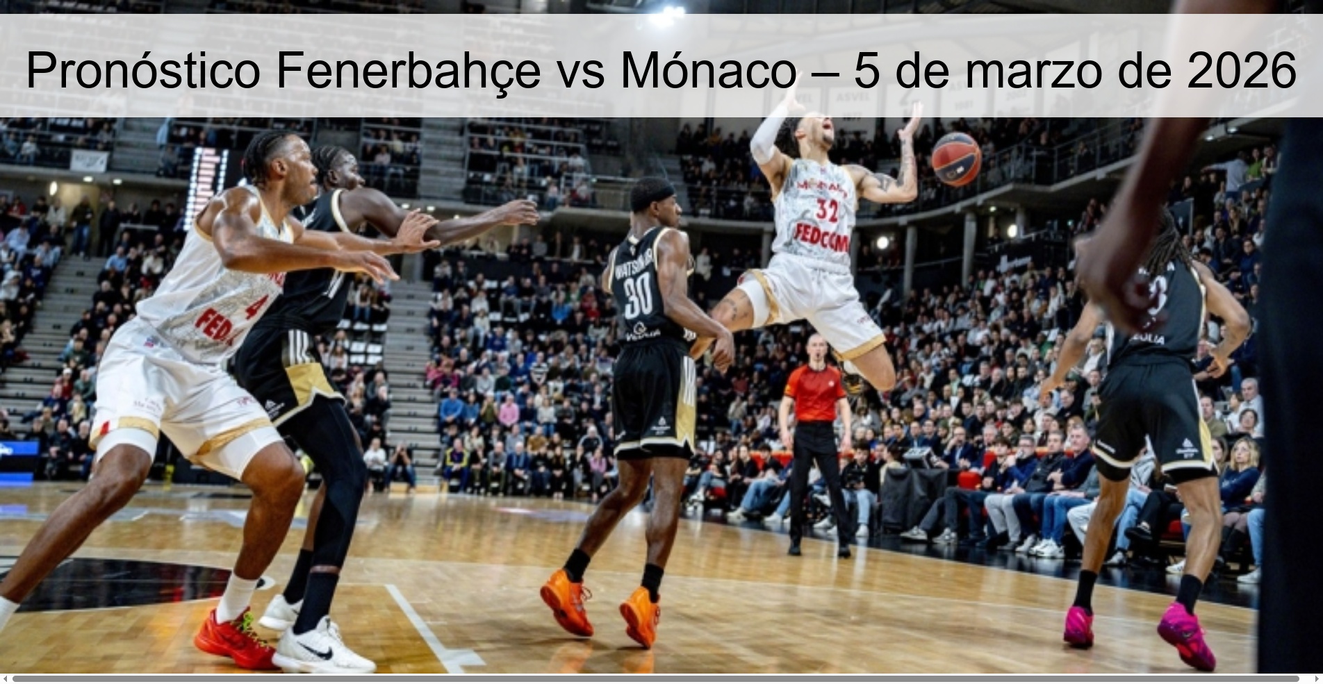 Pronóstico Fenerbahçe vs Mónaco – 5 de marzo de 2026