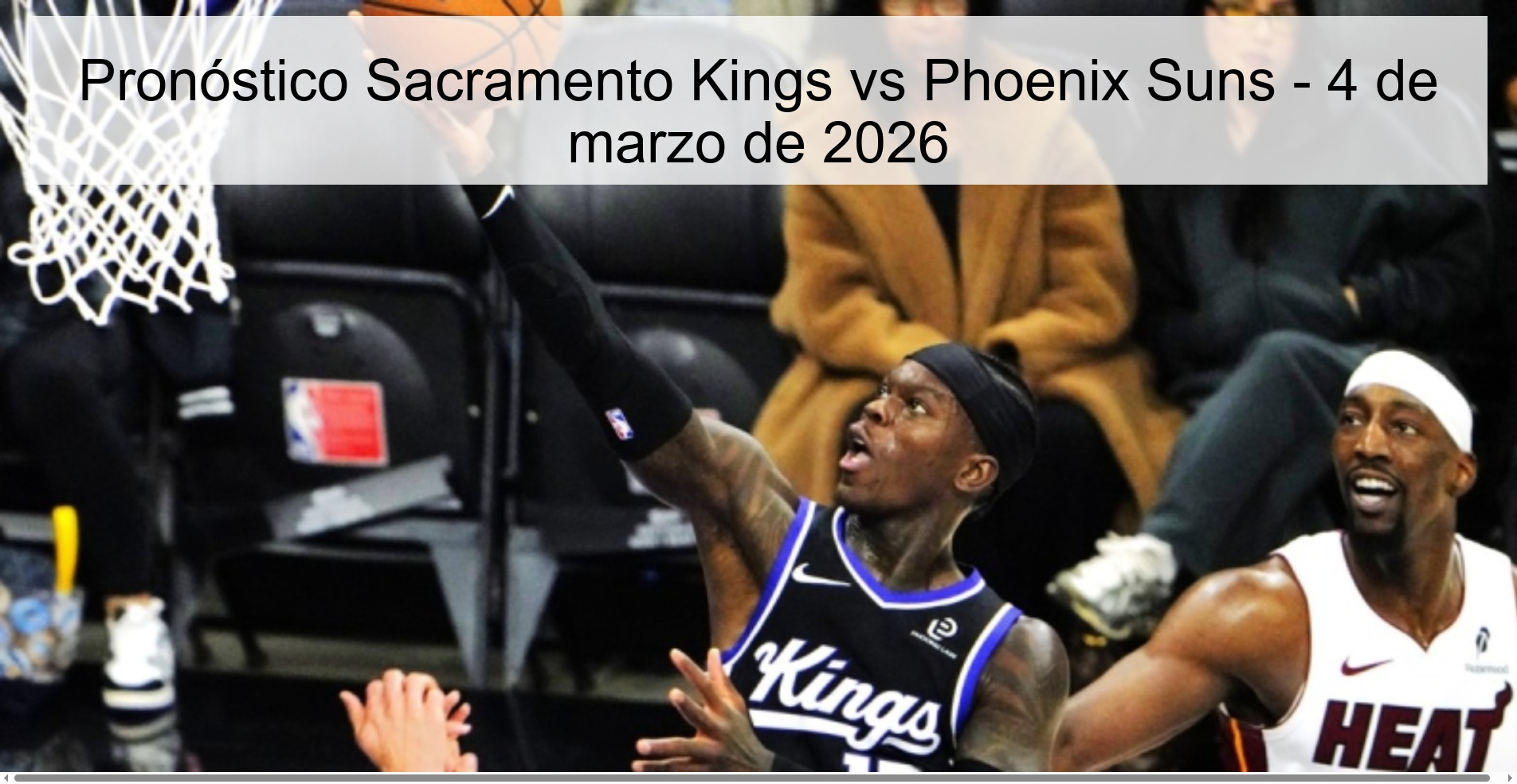 Pronóstico Sacramento Kings vs Phoenix Suns – 4 de marzo de 2026