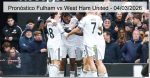Pronóstico Fulham vs West Ham United 
