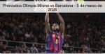 Pronóstico Olimpia Milano vs Barcelona &