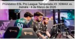 Pronóstico ESL Pro League Temporada 23: 