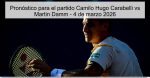 Pronóstico para el partido Camilo Hugo C