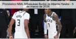 Pronóstico NBA: Milwaukee Bucks vs Atlan