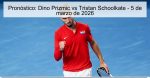 Pronóstico: Dino Prizmic vs Tristan Scho