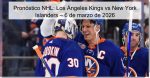 Pronóstico NHL: Los Ángeles Kings vs New