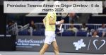 Pronóstico Terence Atman vs Grigor Dimit