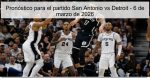 Pronóstico para el partido San Antonio v
