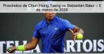 Pronóstico de Chun Hsing Tseng vs Sebast